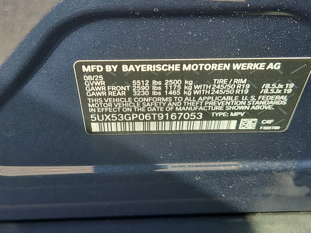 new 2026 BMW X3 car, priced at $58,625