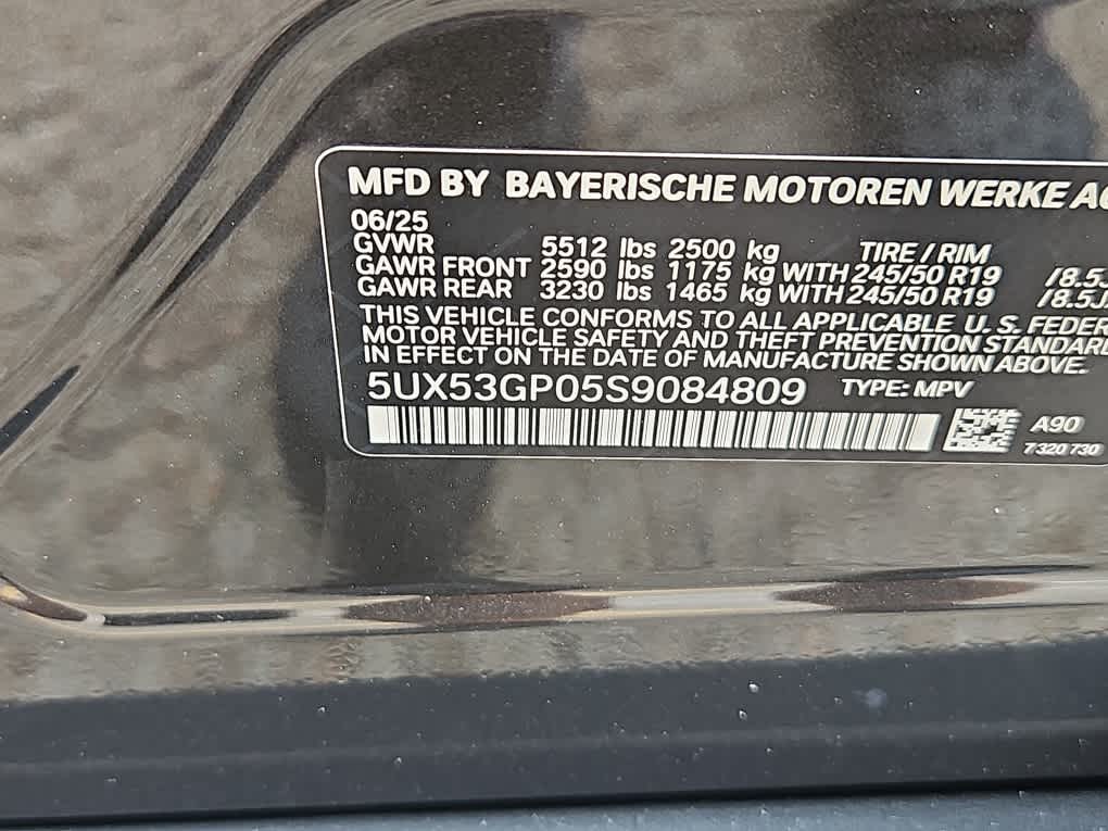 new 2025 BMW X3 car, priced at $54,460