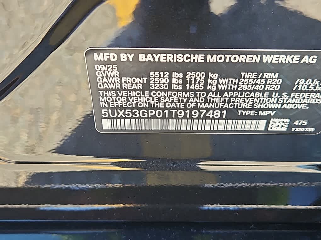 new 2026 BMW X3 car, priced at $59,775