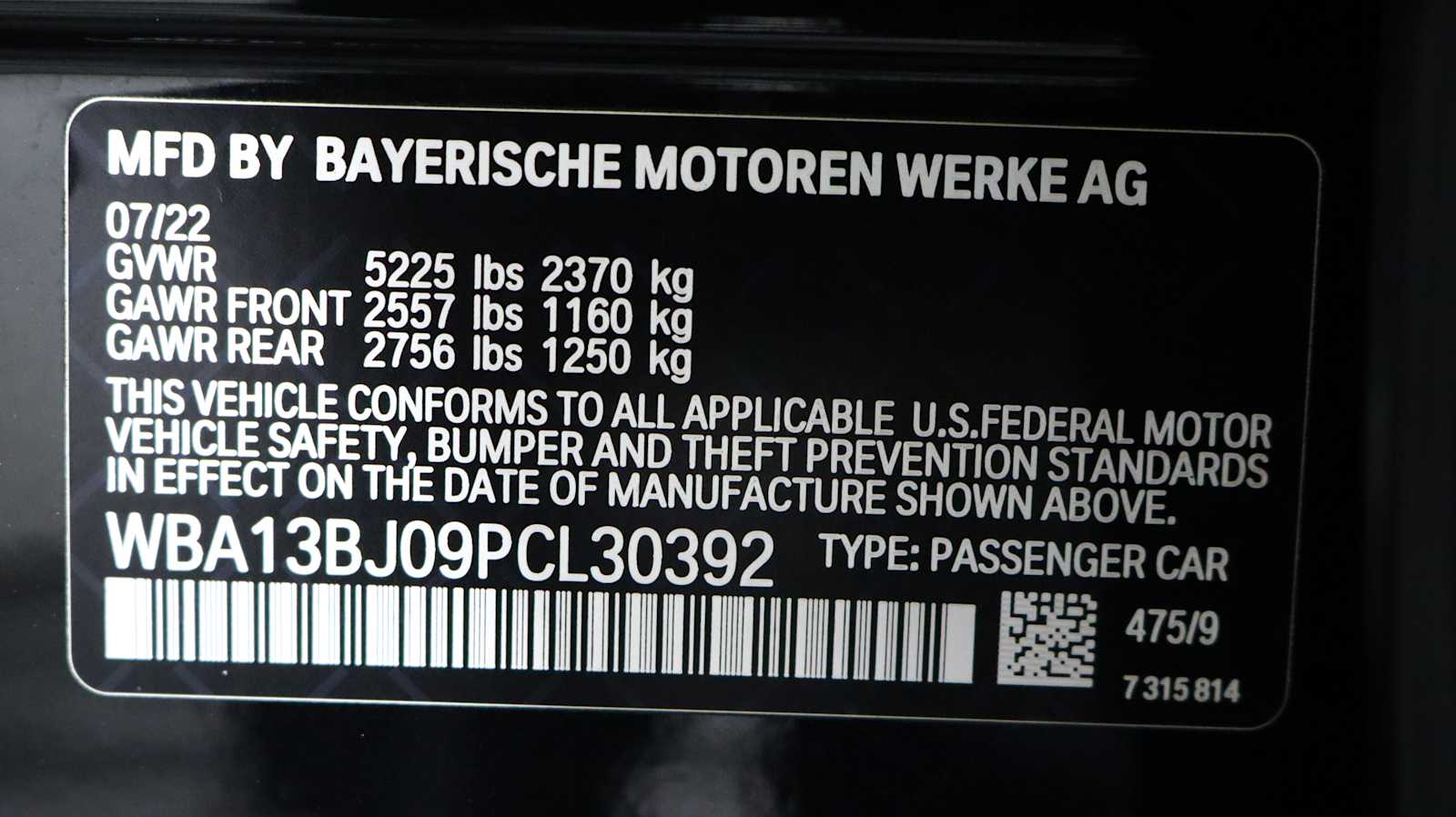 used 2023 BMW 530i car, priced at $41,867