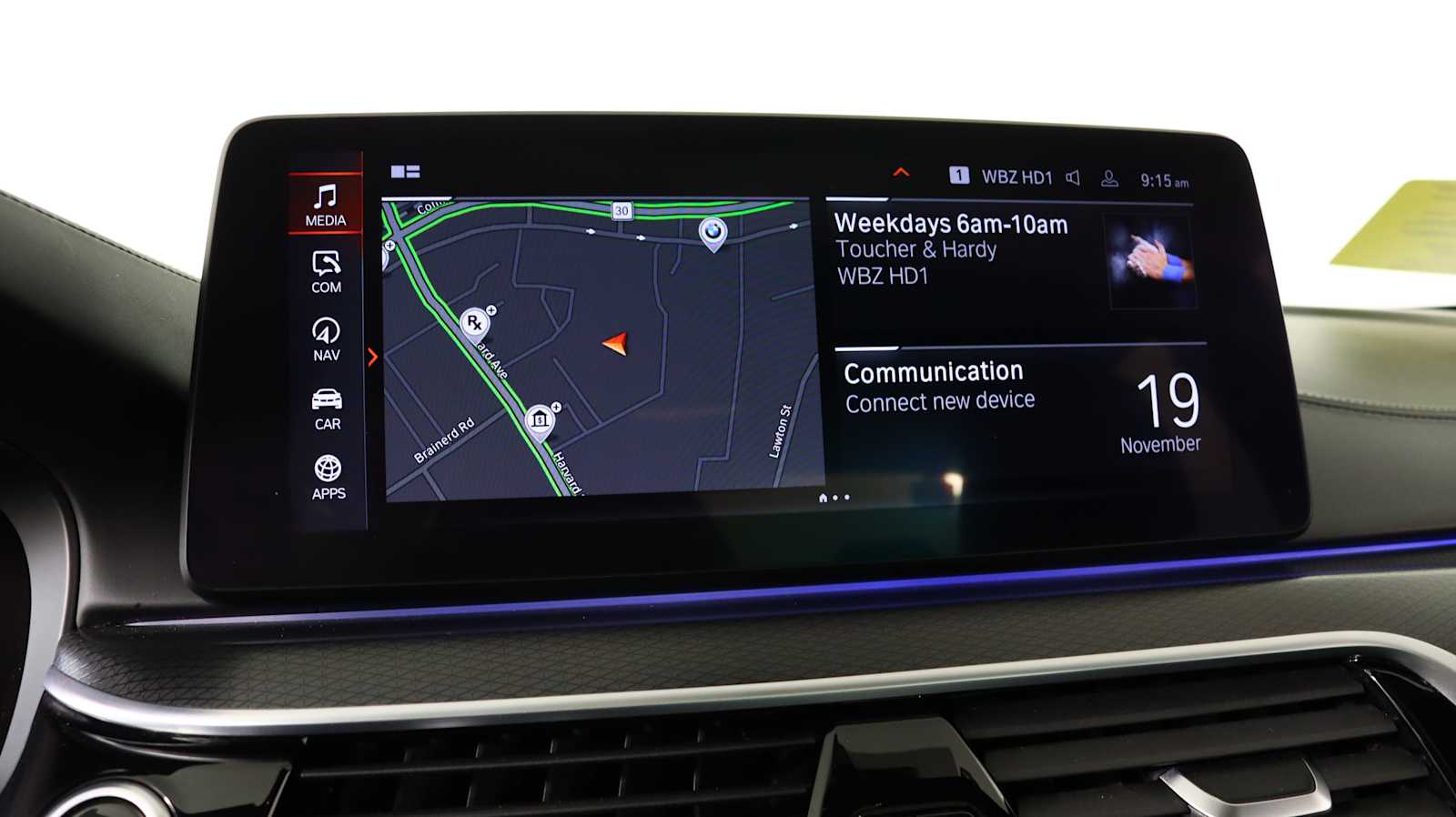 used 2021 BMW M550i car, priced at $46,837