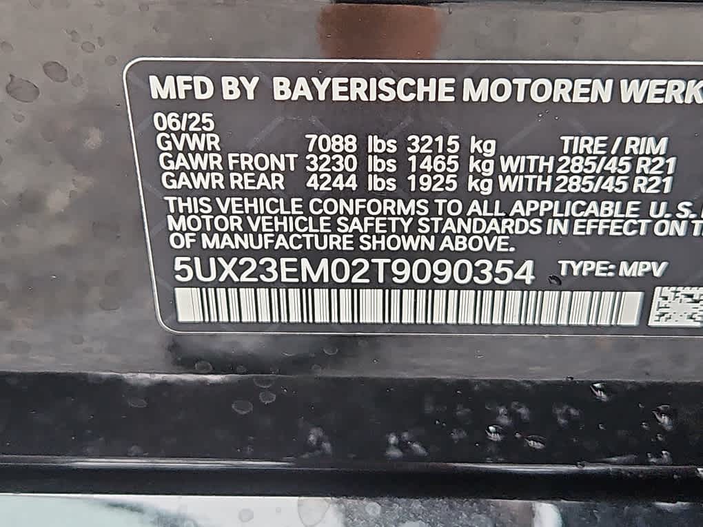 new 2026 BMW X7 car, priced at $94,115