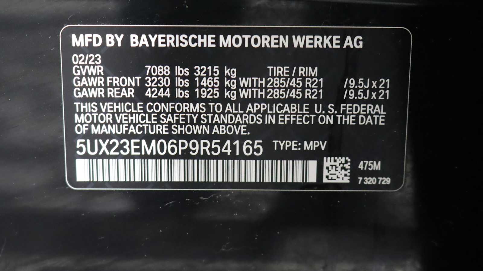 used 2023 BMW X7 car, priced at $55,768