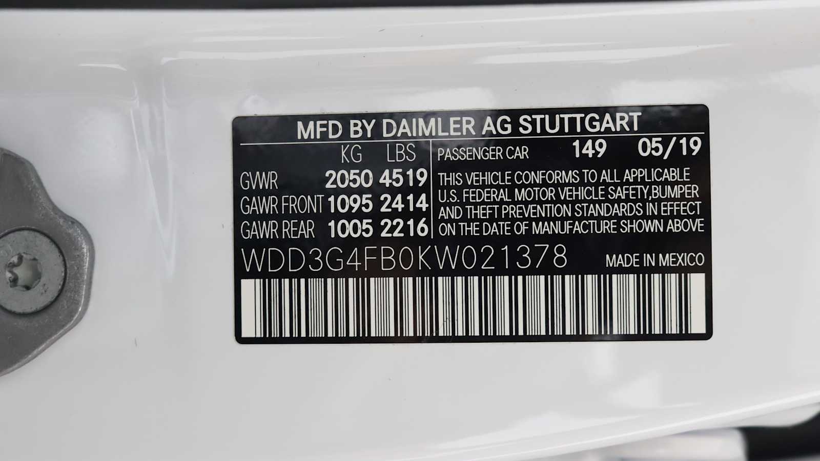 used 2019 Mercedes-Benz A-Class car, priced at $21,898