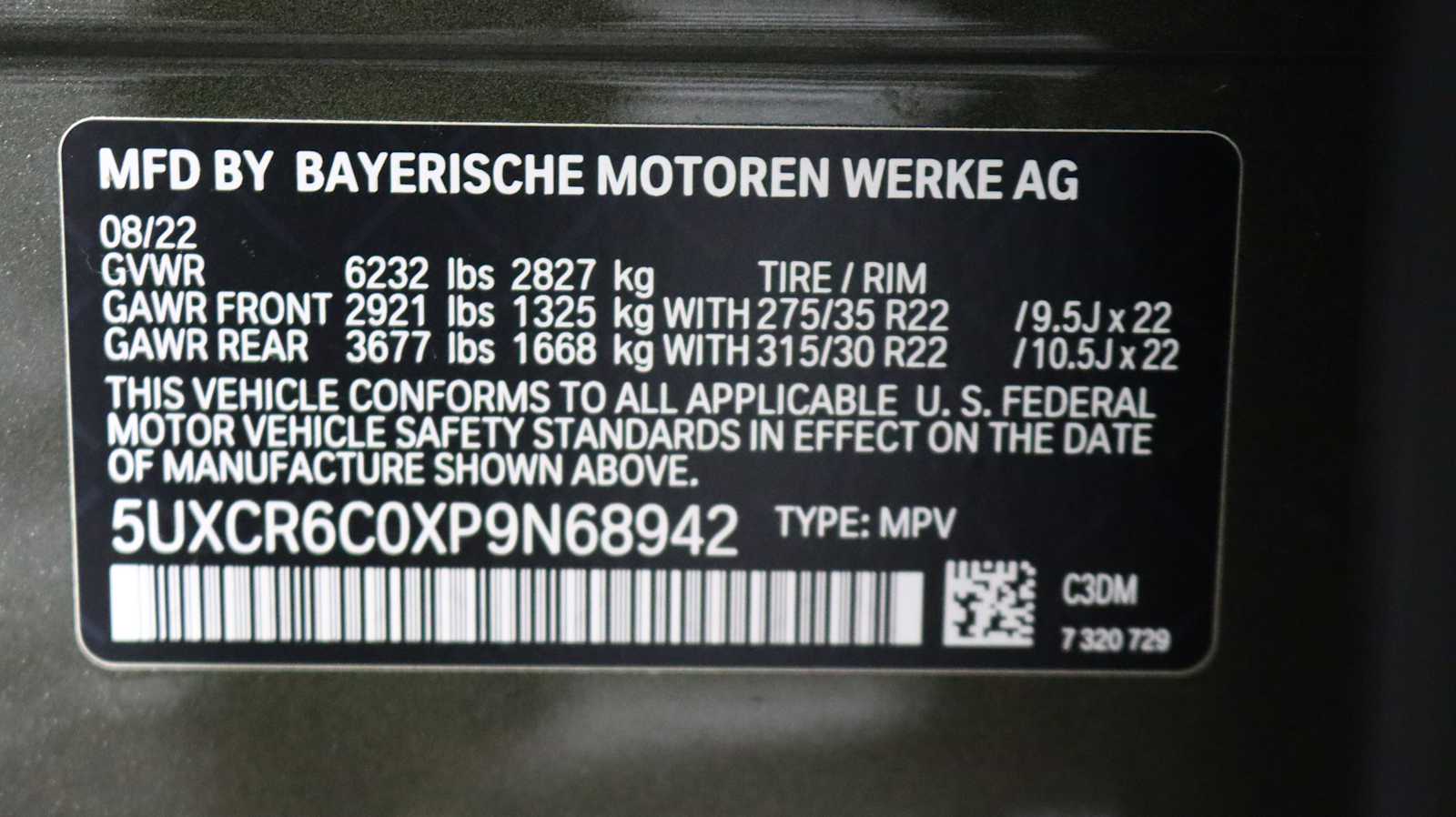 used 2023 BMW X5 car, priced at $54,798