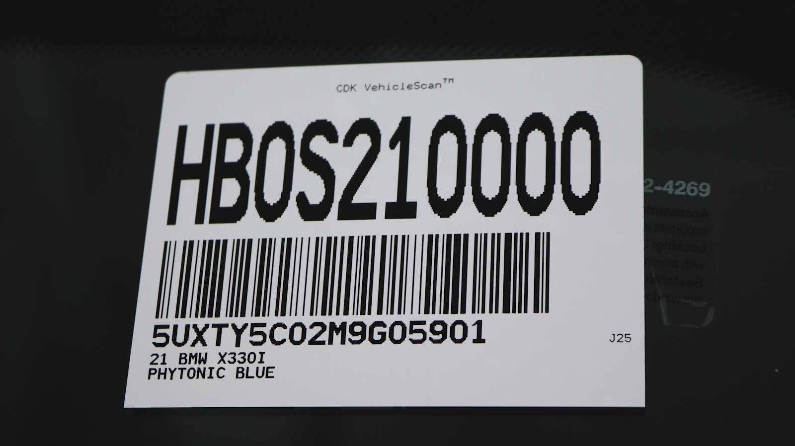 used 2021 BMW X3 car, priced at $27,698