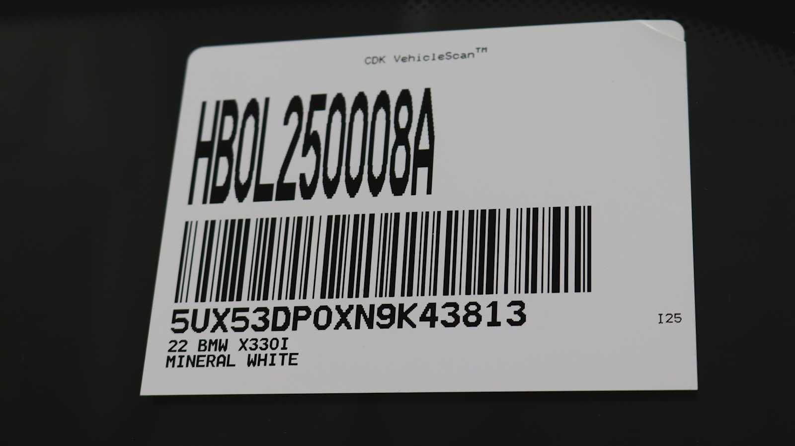 used 2022 BMW X3 car, priced at $34,878