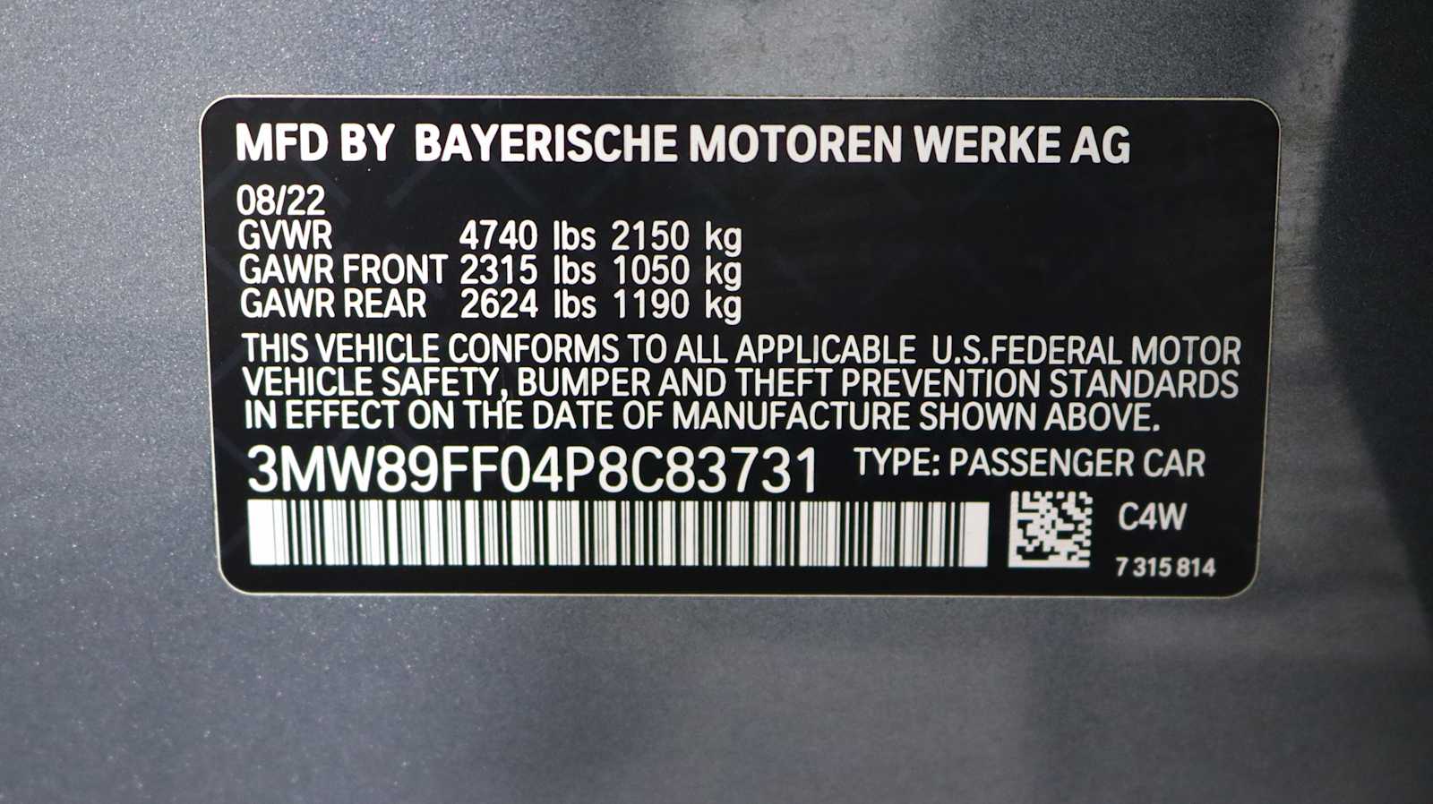 used 2023 BMW 330i car, priced at $35,698