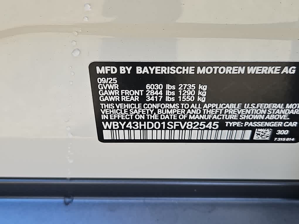 new 2025 BMW i4 car, priced at $67,425