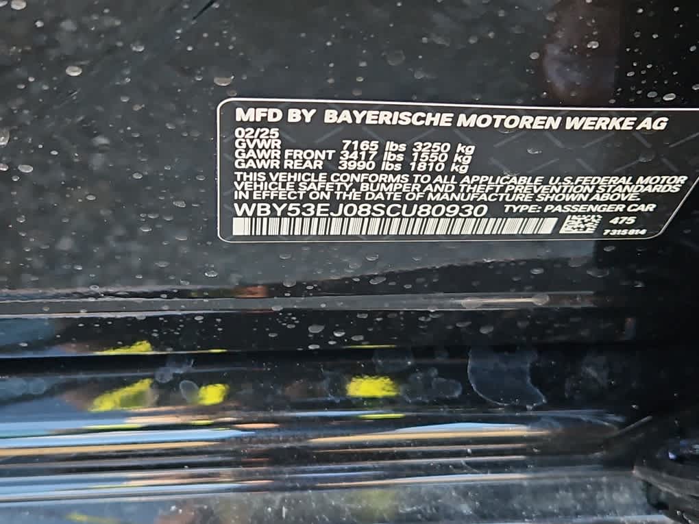 new 2025 BMW i7 car, priced at $129,775