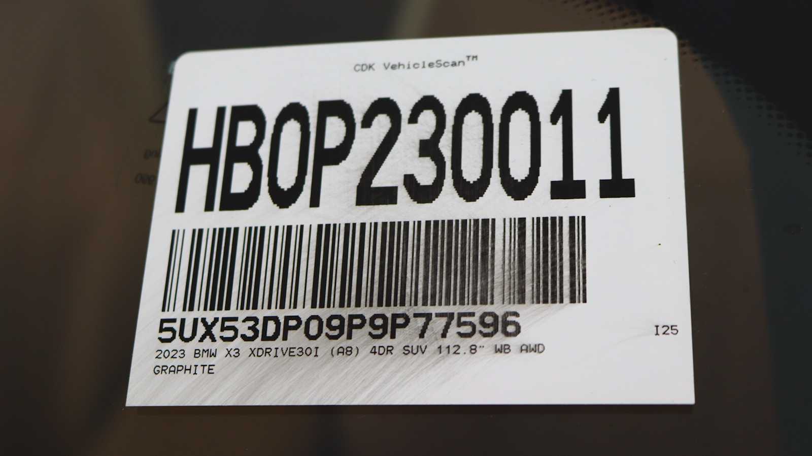 used 2023 BMW X3 car, priced at $39,698