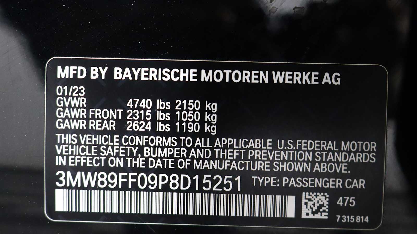 used 2023 BMW 330i car, priced at $36,643