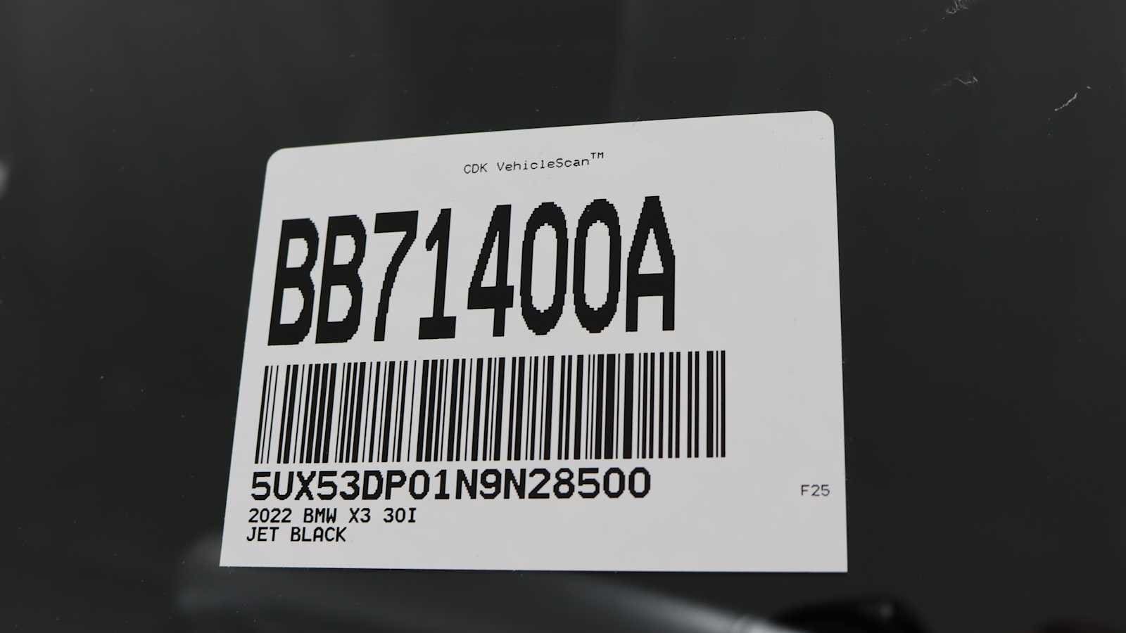 used 2022 BMW X3 car, priced at $39,598