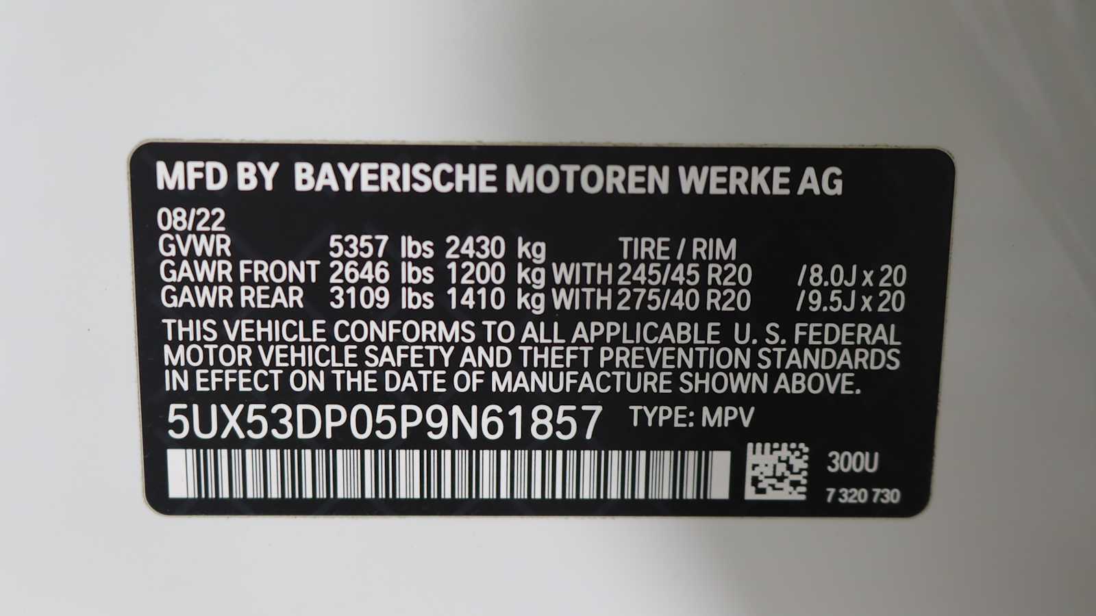 used 2023 BMW X3 car, priced at $37,898