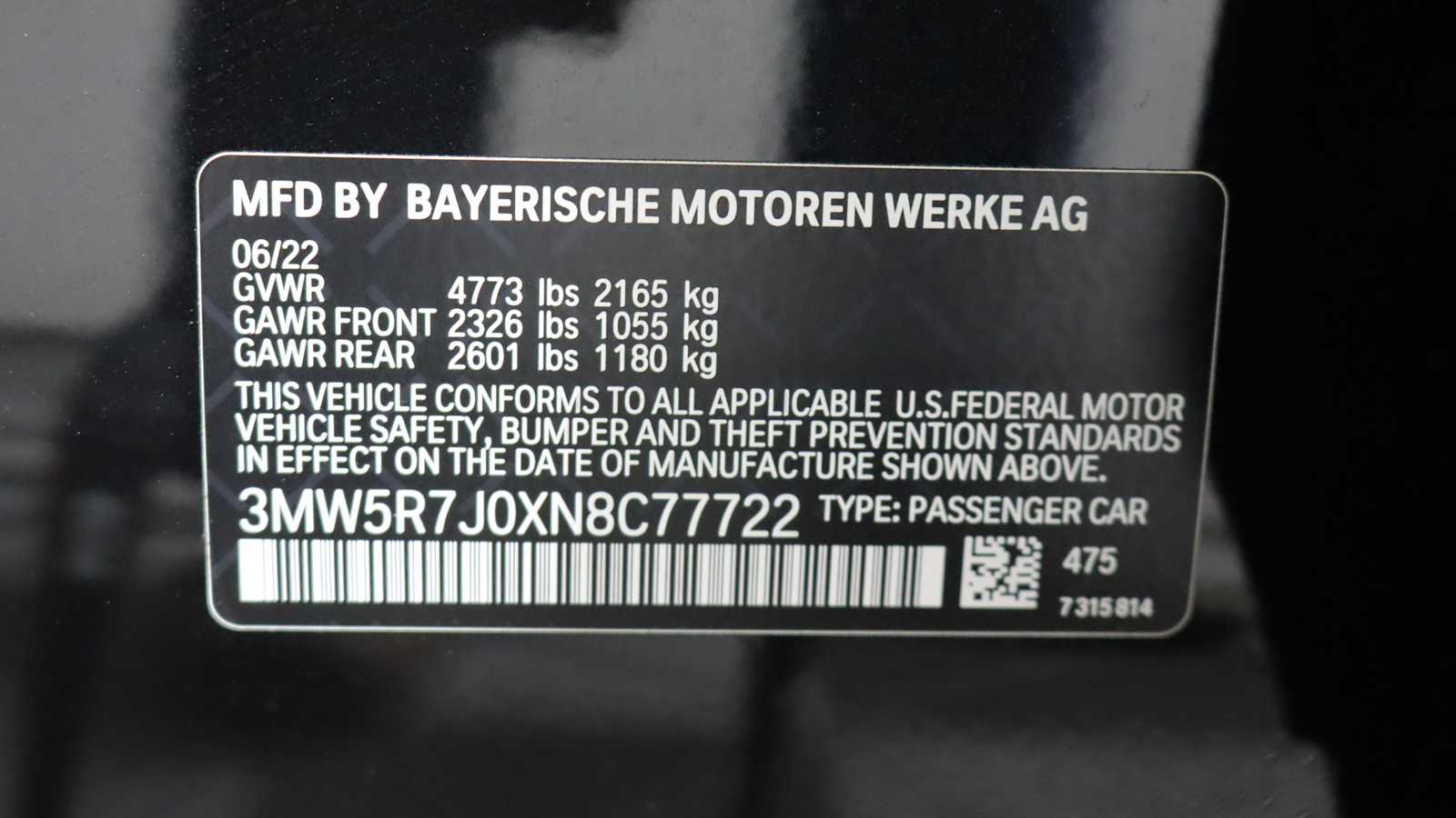 used 2022 BMW 330i car, priced at $38,698