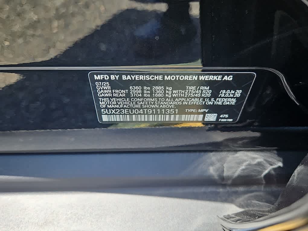 new 2026 BMW X5 car, priced at $73,925