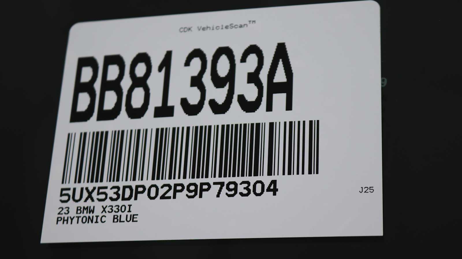 used 2023 BMW X3 car, priced at $41,598