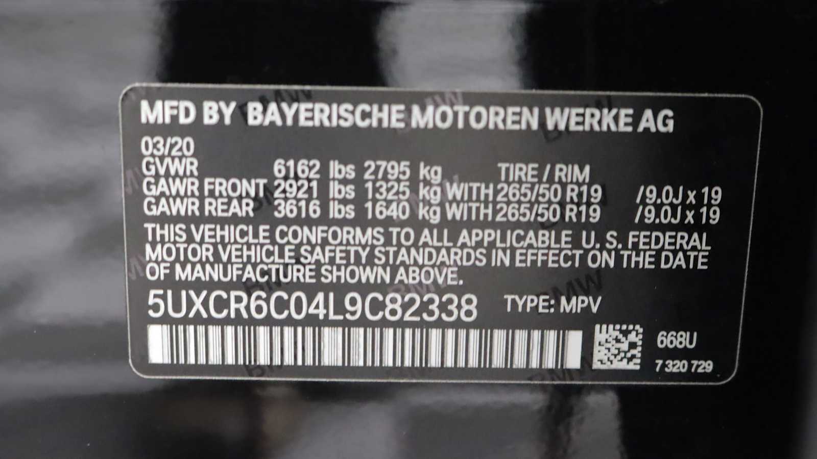 used 2020 BMW X5 car, priced at $33,698
