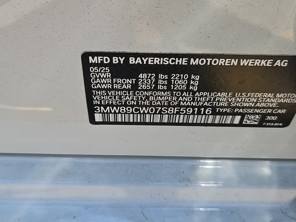 new 2025 BMW 3-Series car, priced at $52,475