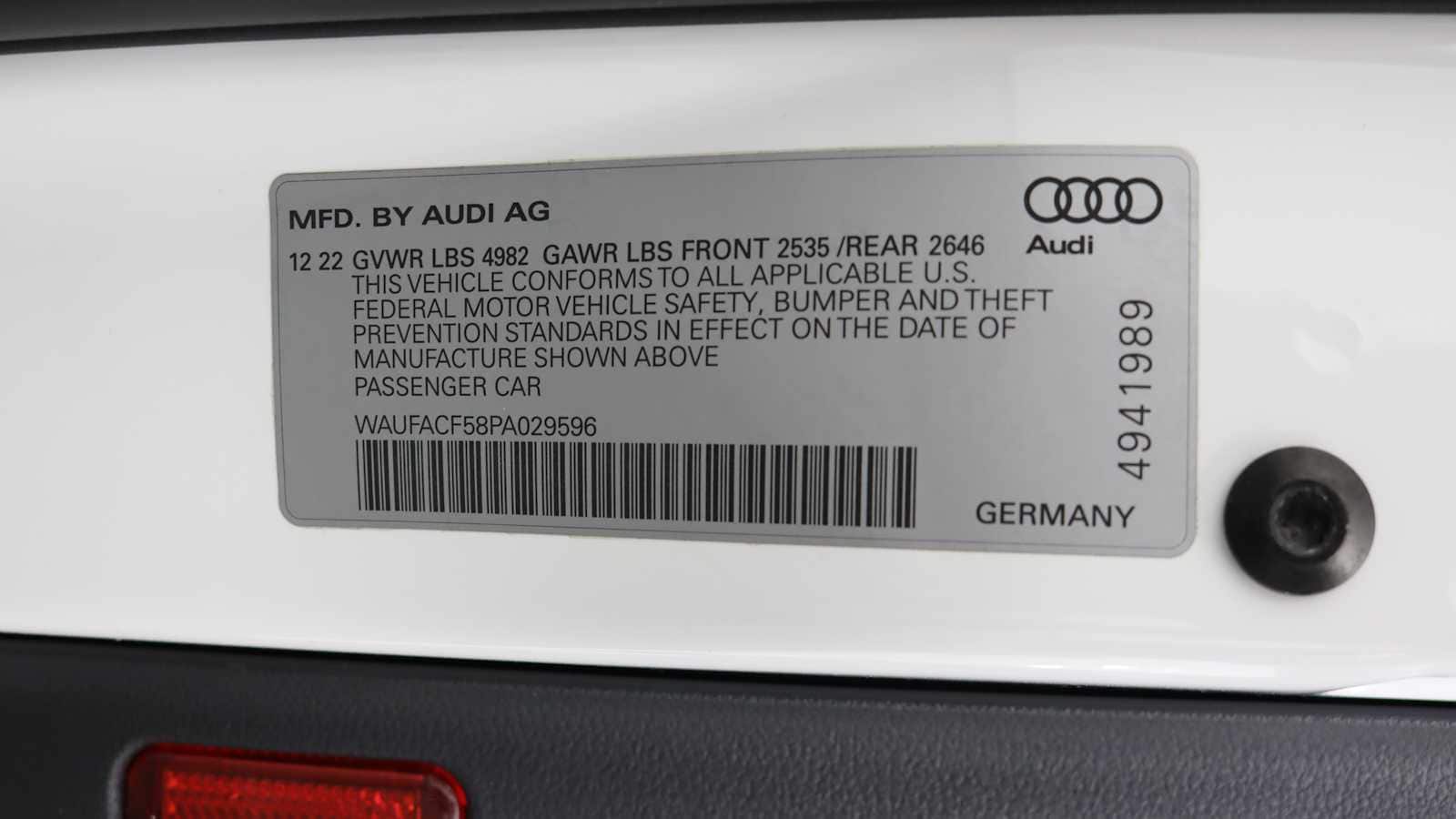 used 2023 Audi A5 car, priced at $36,898