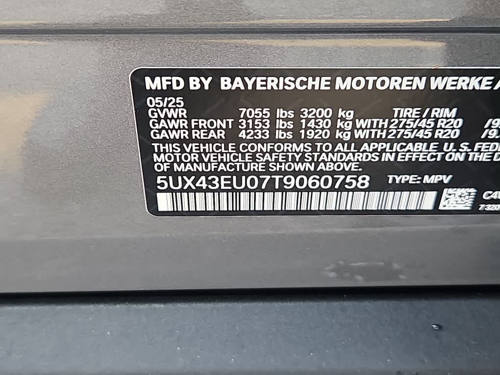 new 2026 BMW X5 car, priced at $78,400