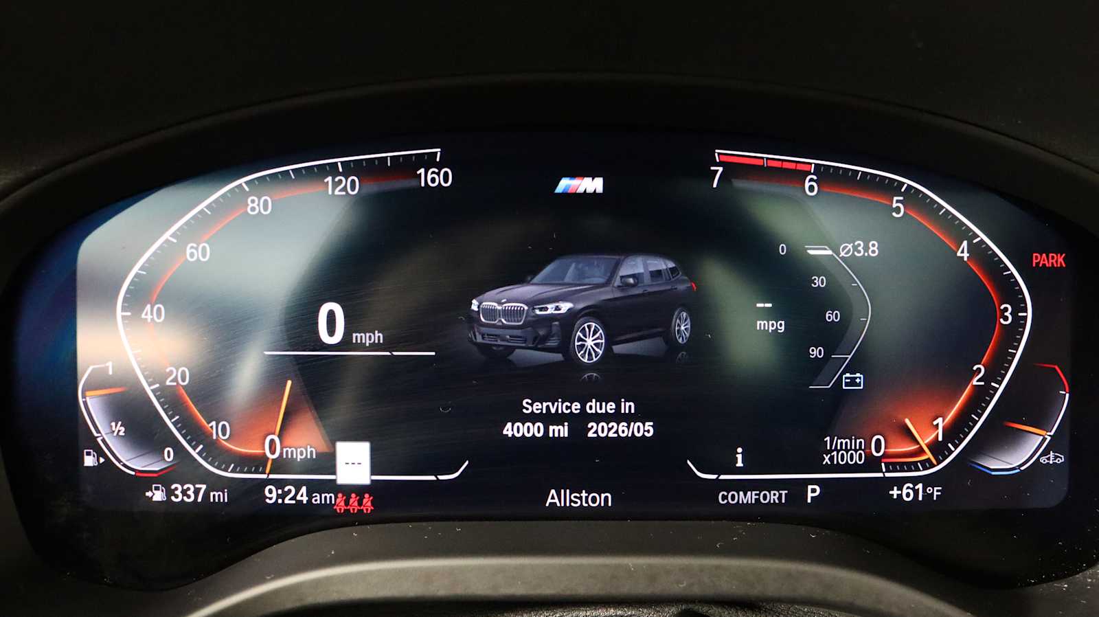 used 2024 BMW X3 car, priced at $43,535