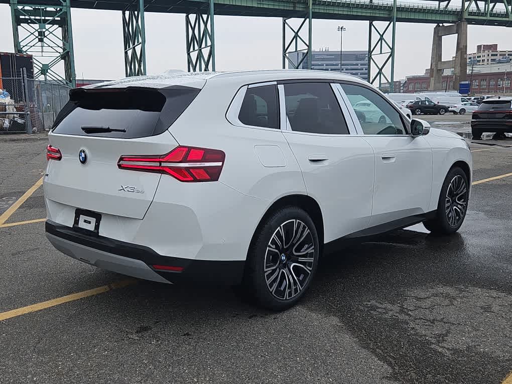 new 2025 BMW X3 car, priced at $58,560