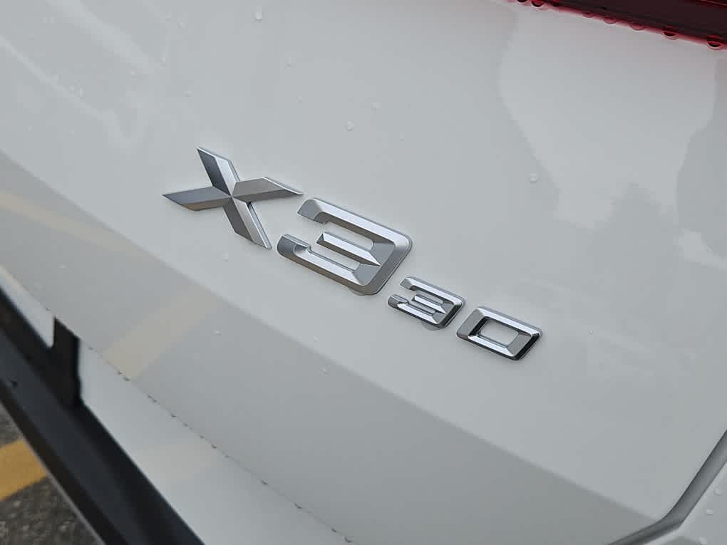 new 2025 BMW X3 car, priced at $58,560
