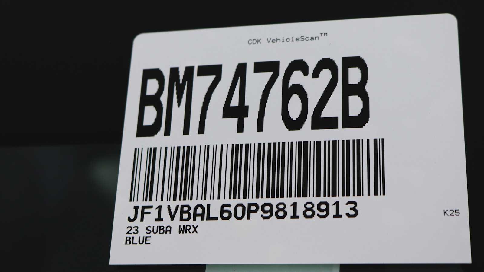 used 2023 Subaru WRX car, priced at $31,698