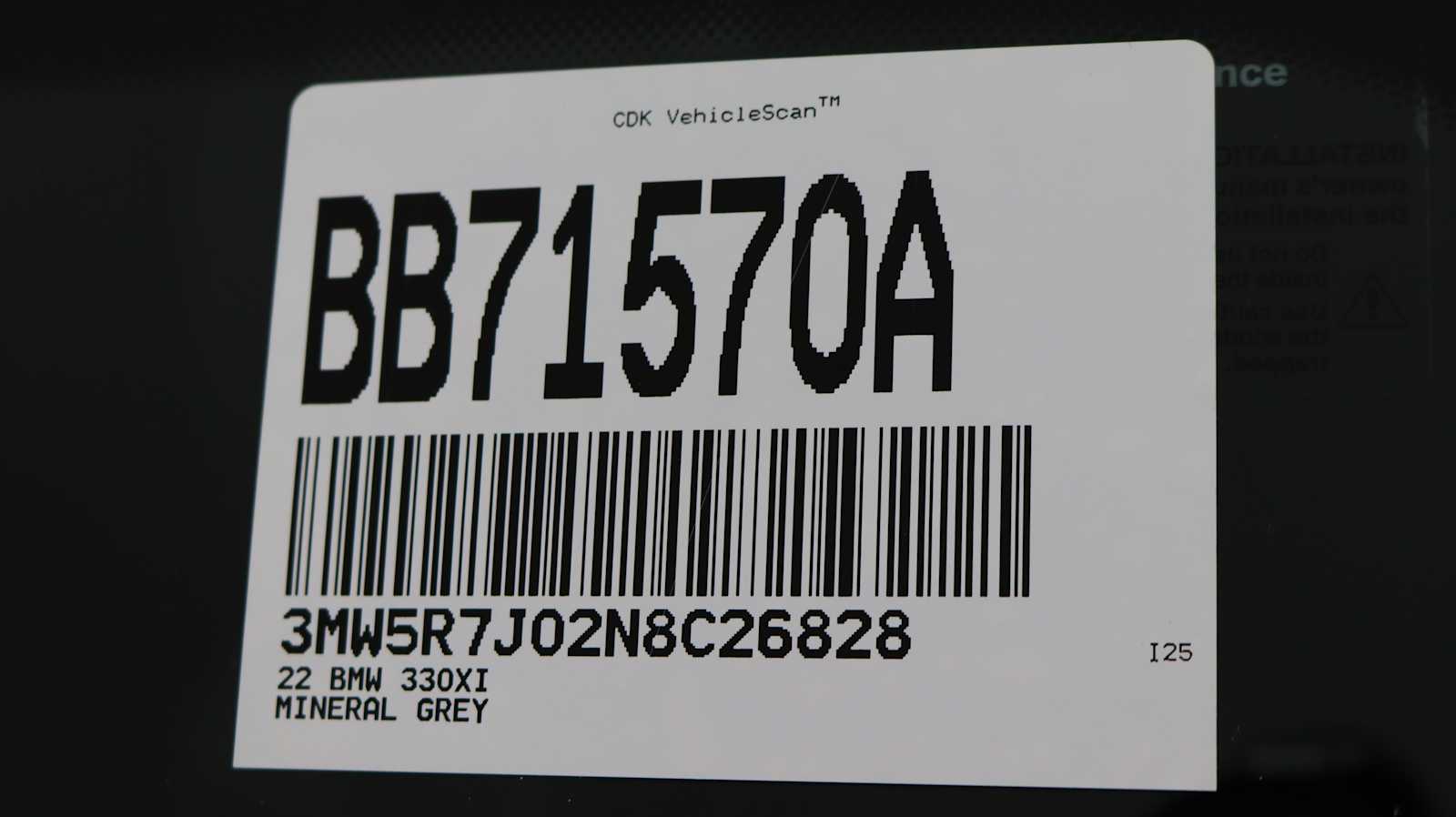 used 2022 BMW 330i car, priced at $31,798