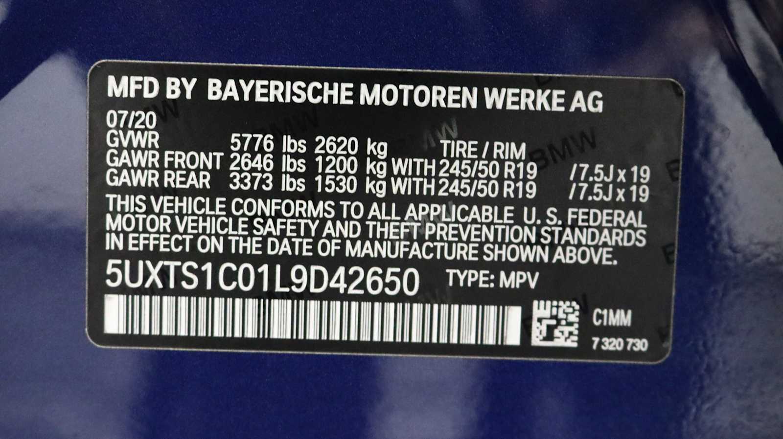 used 2020 BMW X3 PHEV car, priced at $31,698