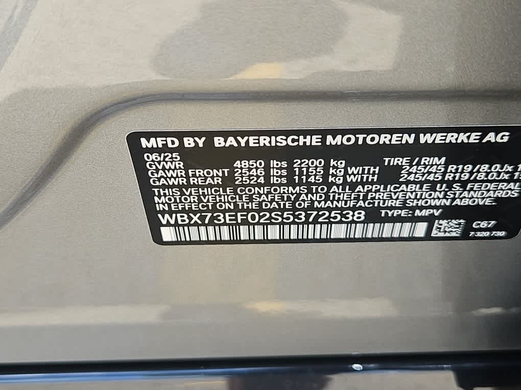 new 2025 BMW X1 car, priced at $47,730