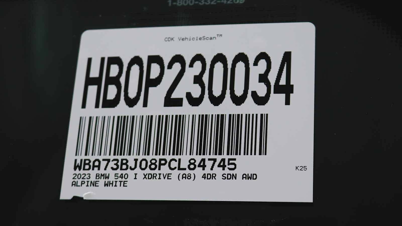 used 2023 BMW 540i car, priced at $51,863