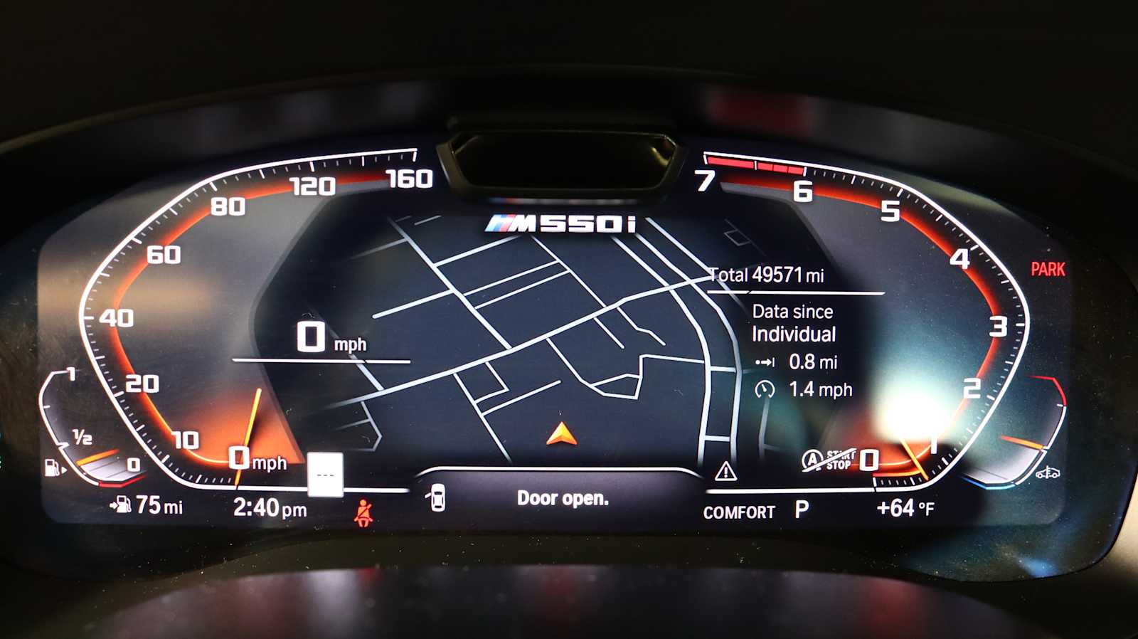 used 2023 BMW M550i car, priced at $57,698