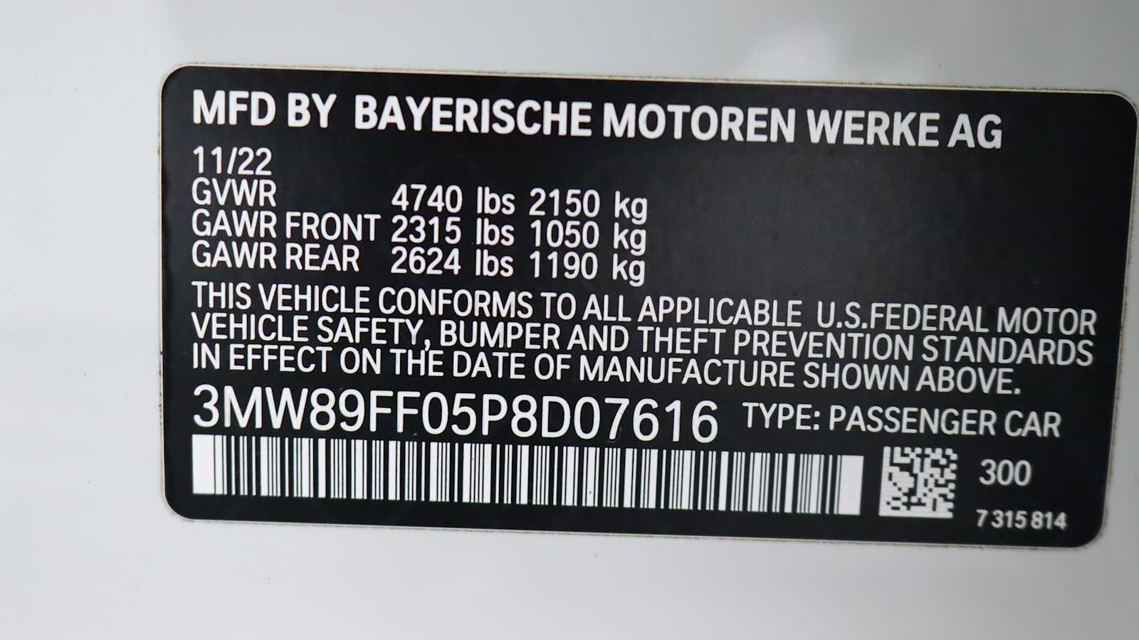 used 2023 BMW 330i car, priced at $33,868