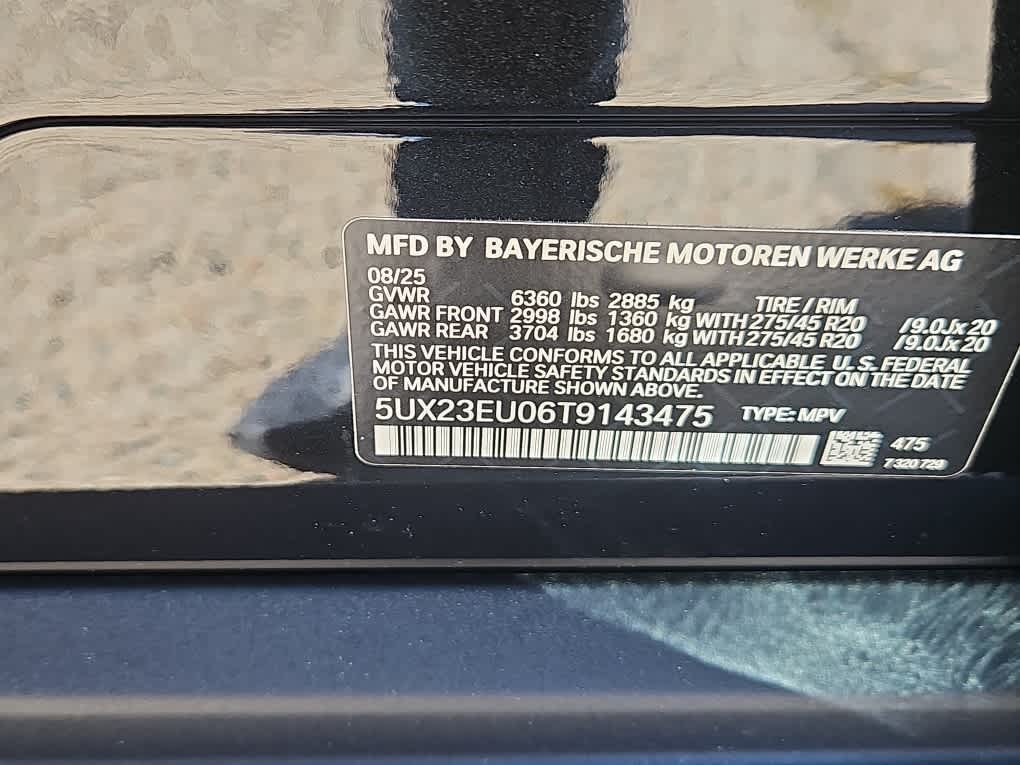 new 2026 BMW X5 car, priced at $77,700