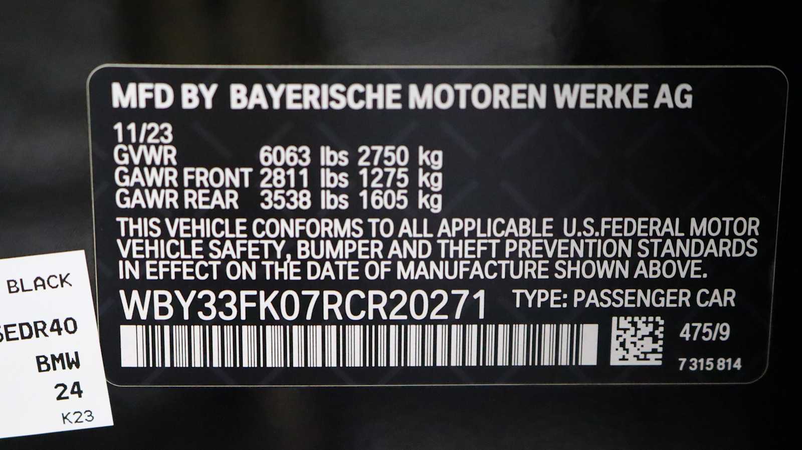 used 2024 BMW i5 car, priced at $51,798