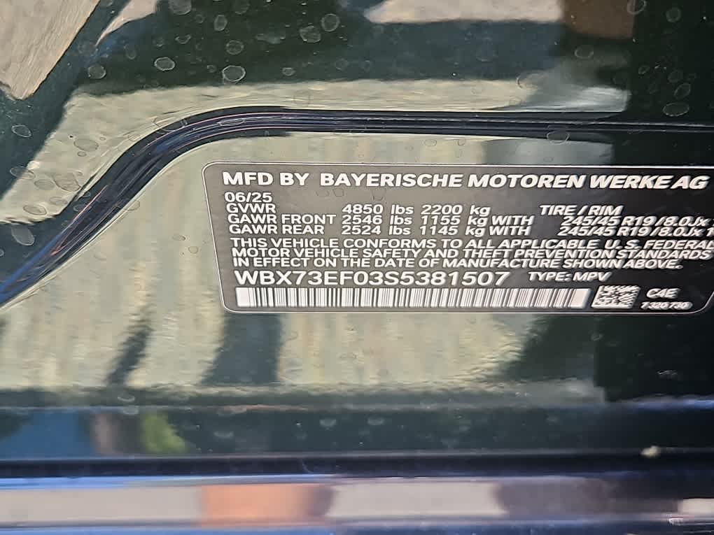 new 2025 BMW X1 car, priced at $47,165