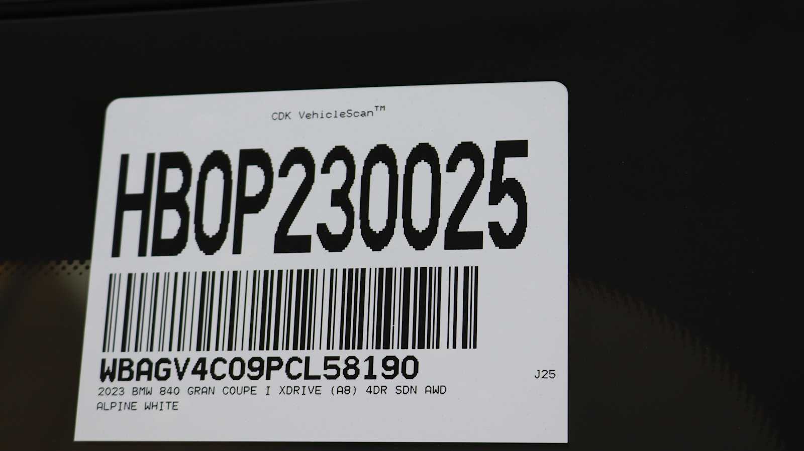 used 2023 BMW 840i car, priced at $56,898