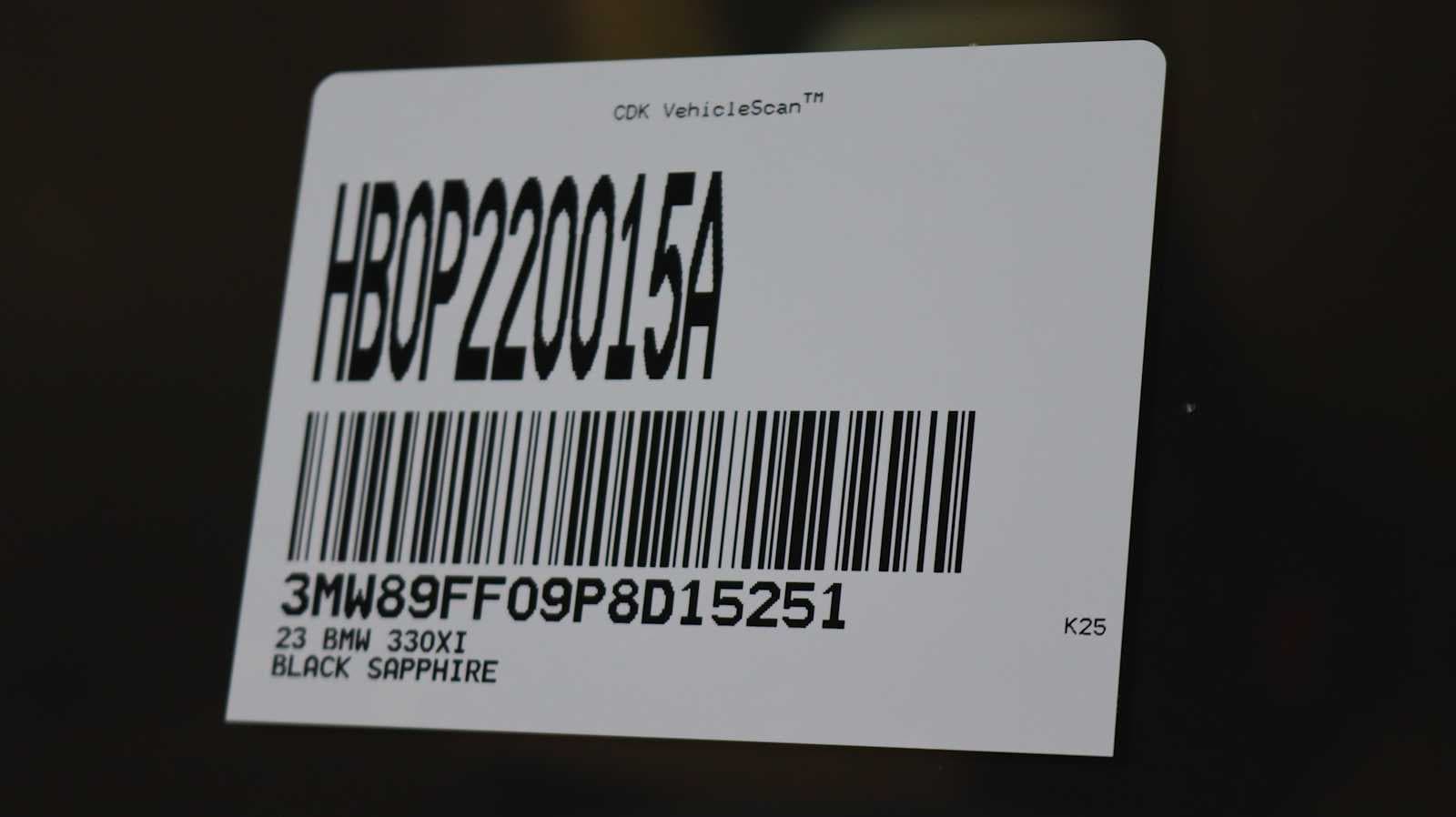 used 2023 BMW 330i car, priced at $36,643