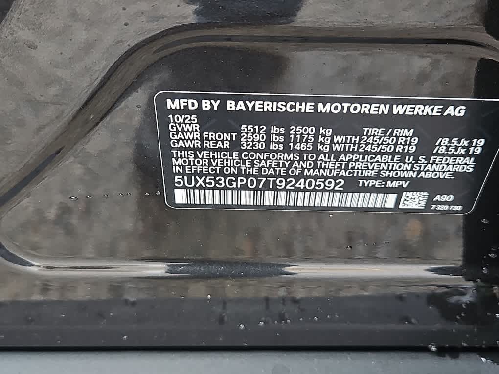 new 2026 BMW X3 car, priced at $56,875