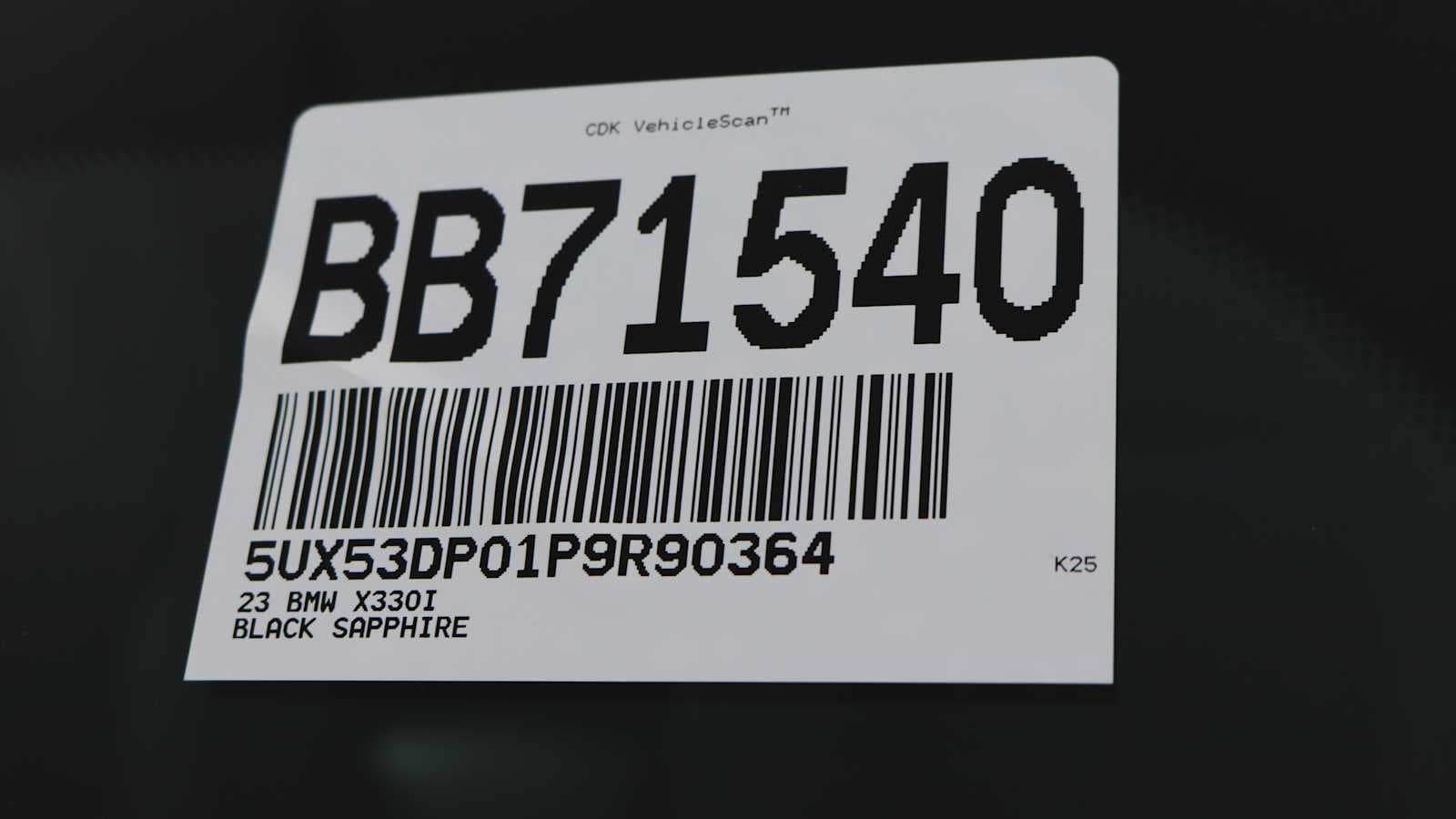 used 2023 BMW X3 car, priced at $38,628