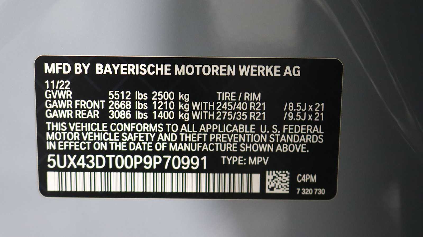 used 2023 BMW X4 car, priced at $56,698