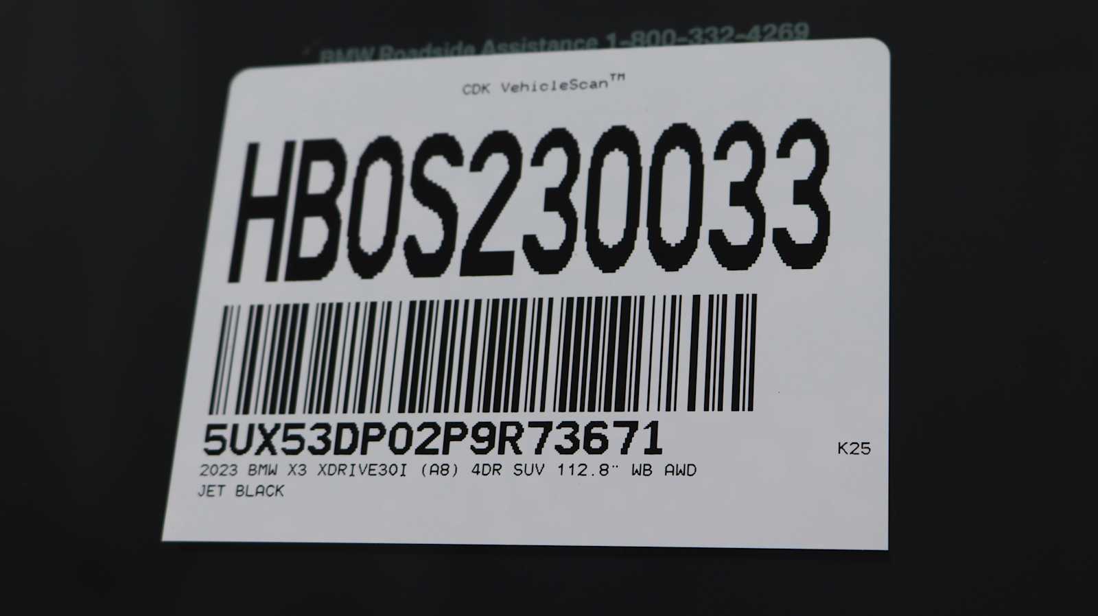 used 2023 BMW X3 car, priced at $41,881