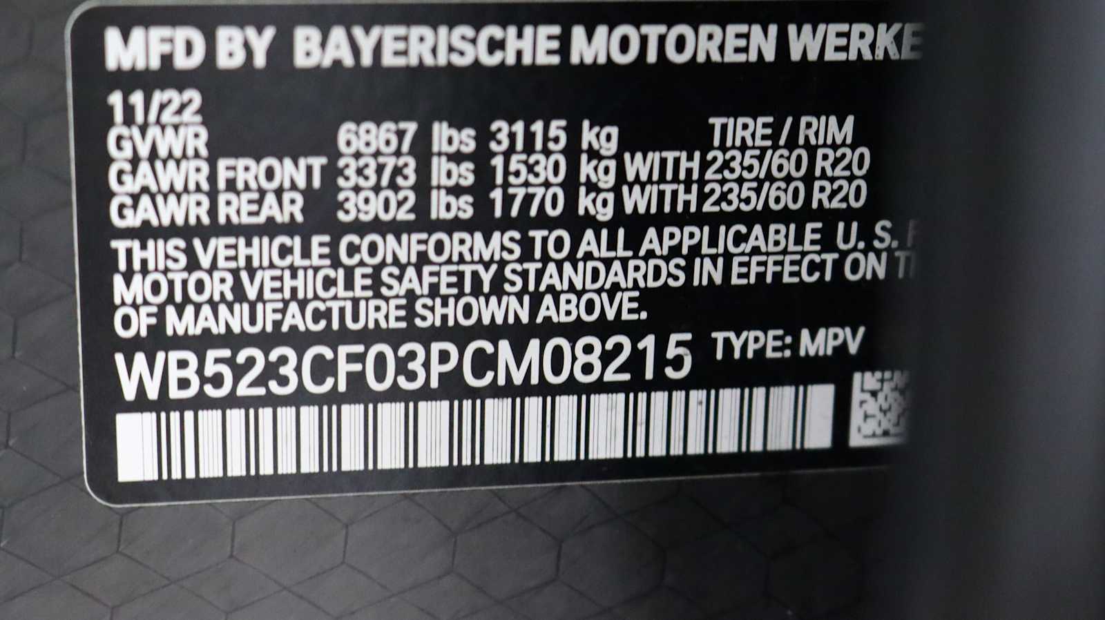 used 2023 BMW iX car, priced at $47,798