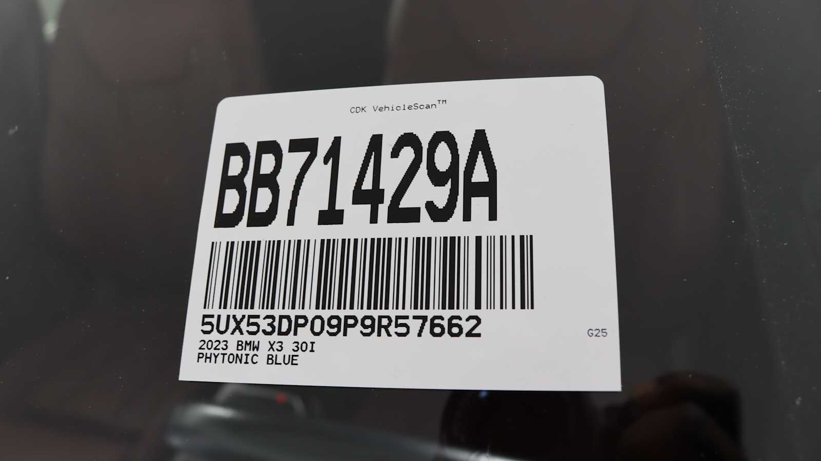 used 2023 BMW X3 car, priced at $38,698