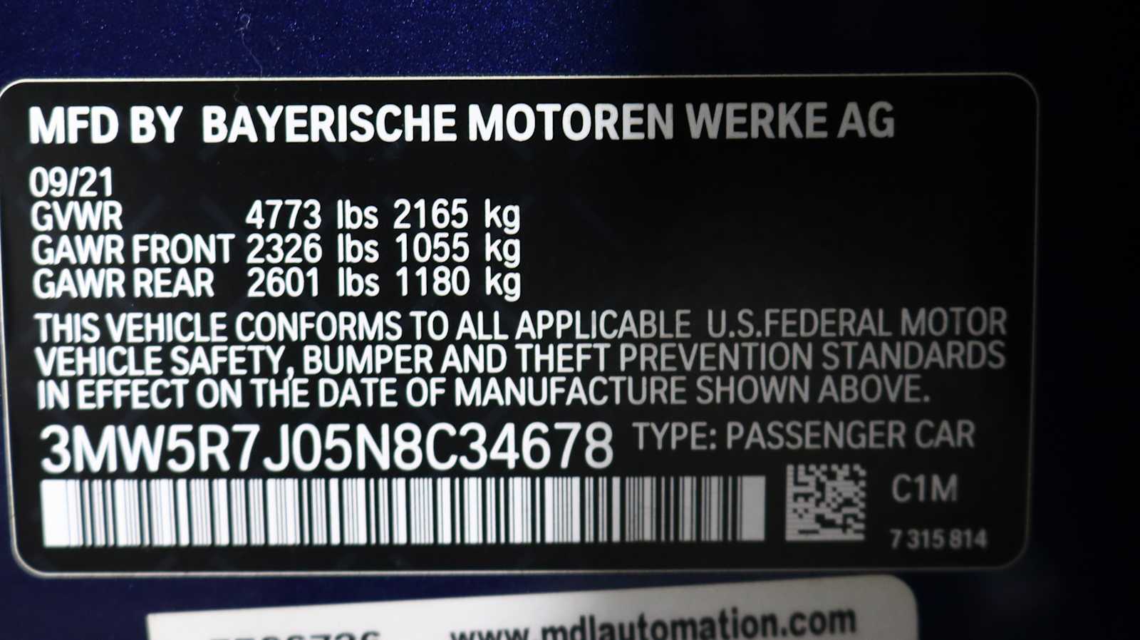 used 2022 BMW 330i car, priced at $32,798