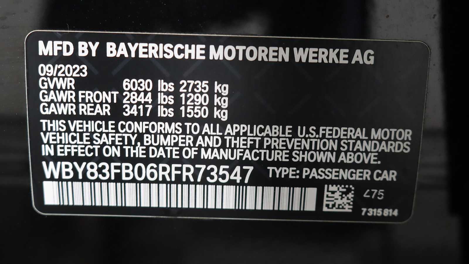 used 2024 BMW i4 car, priced at $45,698