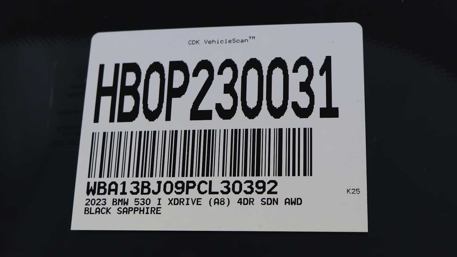 used 2023 BMW 530i car, priced at $41,867