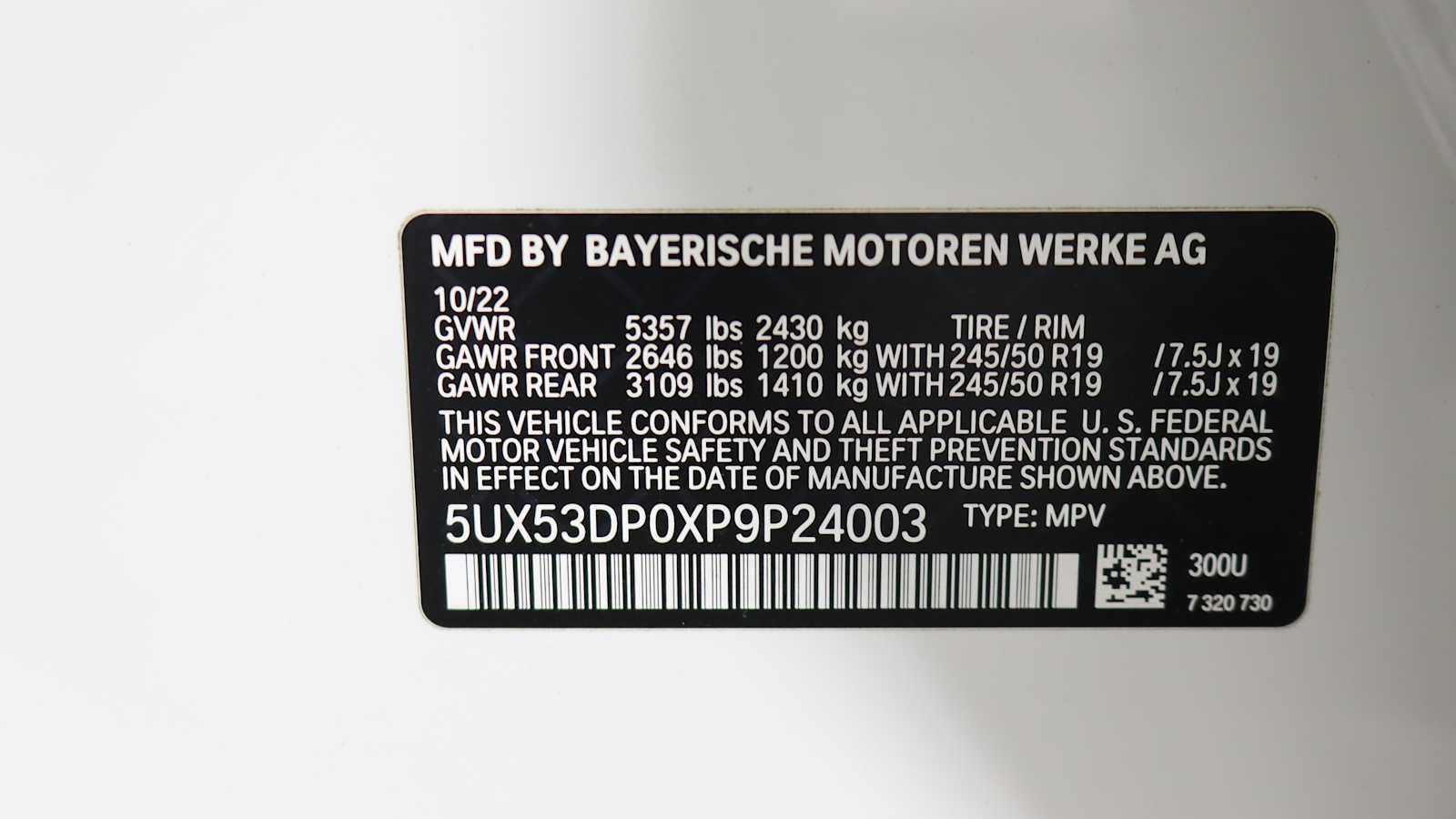 used 2023 BMW X3 car, priced at $36,898